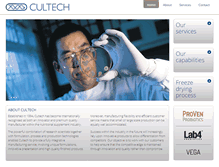 Tablet Screenshot of cultech.co.uk